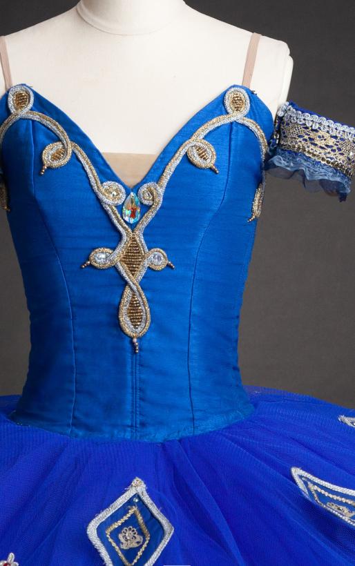 バレエ衣装　Sサイズ　ブルー系 51fCxoGKw4L._AC_UF894,